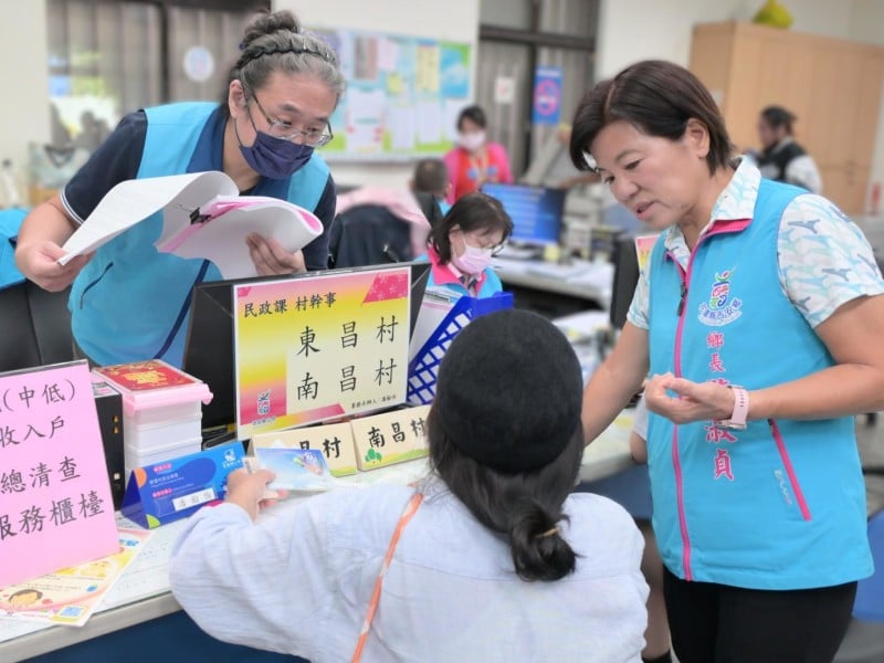 吉安鄉協助社會救助總清查作業 游淑貞確保弱勢鄉親福利權益